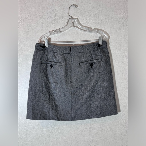 Madewell Women’s Herringbone Assembly A-Line Miniskirt NWT SZ 12 - Picture 7 of 8